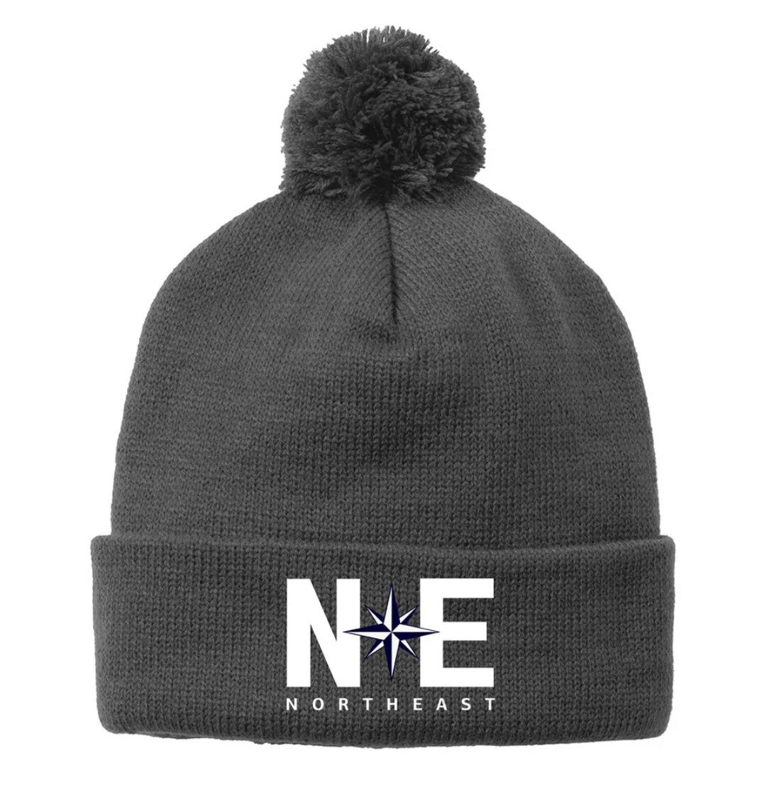 Northeast Elementary Pom Pom Beanie